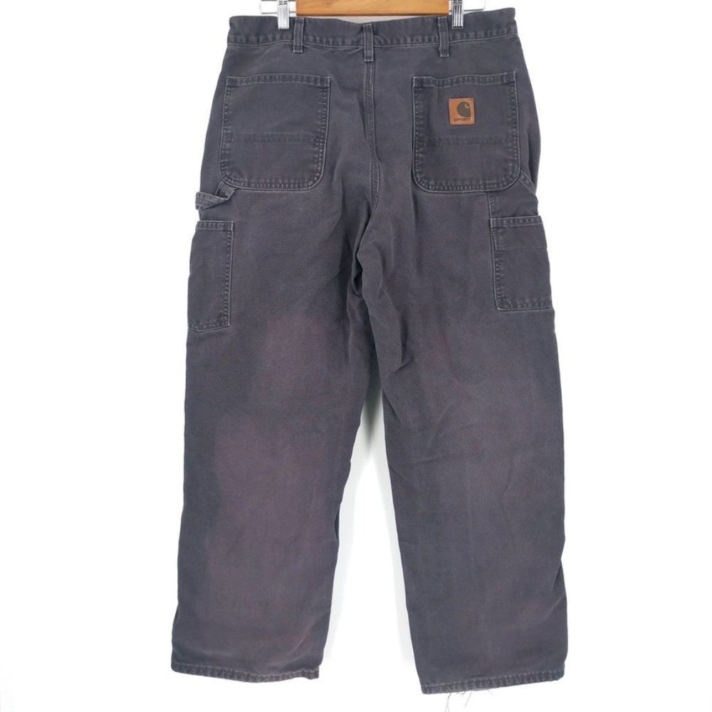 Vintage Carhartt Custom Painted Dye Dungaree 36x30 - Picture 4 of 8